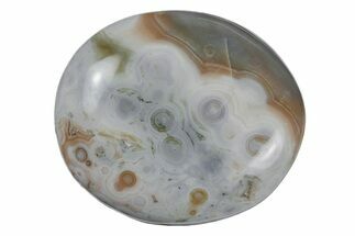 Polished Ocean Jasper Stone - New Deposit #218147