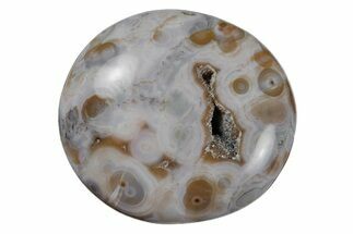 Polished Ocean Jasper Stone - New Deposit #218148