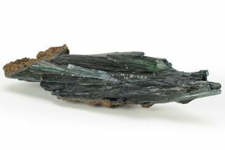 Gemmy, Emerald-Green Vivianite Crystal Cluster - Brazil #218187