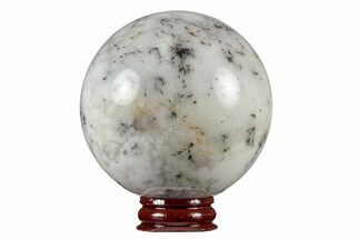 Polished Dendritic Agate Sphere - Madagascar #218929