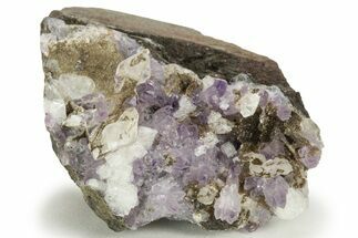 Amethyst, Chabazite, and Barite Association - India #220103