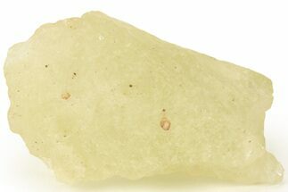 Libyan Desert Glass ( grams) - Meteorite Impactite #222290