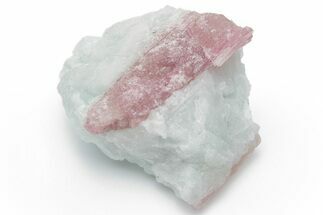 Pink Tourmaline (Rubellite) in Quartz - Brazil #221561