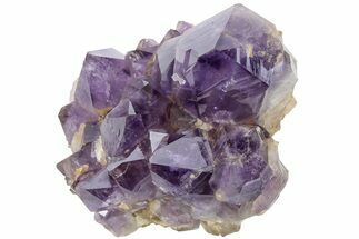 Deep Purple Amethyst Crystal Cluster - Congo #223376