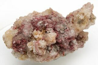 Quartz and Calcite with Metacinnabar Inclusions - Cocineras Mine #225090