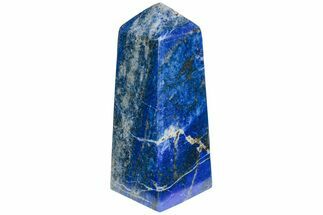 Polished Lapis Lazuli Obelisk - Pakistan #223772