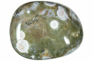 Polished Ocean Jasper Stone - New Deposit #223018