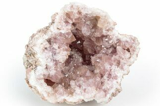 Sparkly, Pink Amethyst Geode (Half) - Argentina #225737