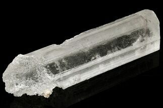 Water-Clear, Selenite Crystal with Hematite Phantom - China #226088