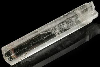 Water-Clear, Selenite Crystal with Hematite Phantom - China #226093