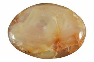 Polished Flower Agate Palm Stone - Madagascar #226855