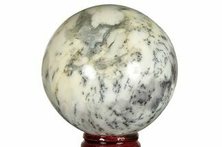 Polished Dendritic Agate Sphere - Madagascar #218903