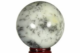Polished Dendritic Agate Sphere - Madagascar #218909