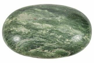 Polished Jade (Nephrite) Palm Stone - Afghanistan #220990