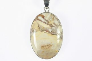 Ibis Jasper Pendant (Necklace) - Sterling Silver #228581