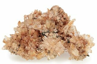 Orange Creedite Crystal Cluster - Durango, Mexico #229279