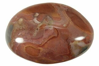 Polished Polychrome Jasper Palm Stone - Madagascar #230306