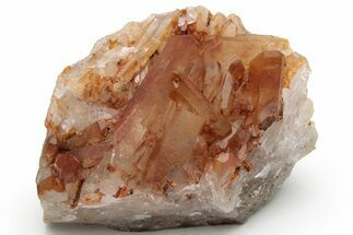 Tangerine Quartz Crystal Cluster - Brazil #229465