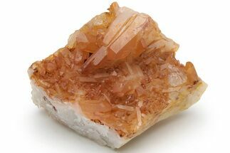 Tangerine Quartz Crystal Cluster - Brazil #229467