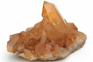 Tangerine Quartz Crystal Cluster - Brazil #229472