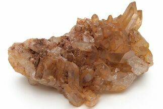 Tangerine Quartz Crystal Cluster - Brazil #229479