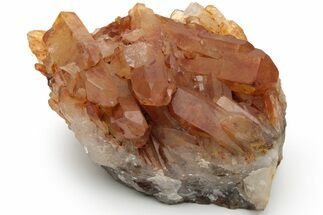 Tangerine Quartz Crystal Cluster - Brazil #229490