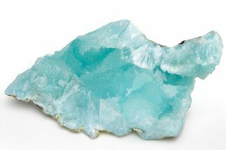 Sparkly, Sky-Blue Aragonite Aggregation - Wenshan Mine, China #218045