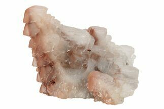Pagoda Style Calcite Crystals on Calcite - Fluorescent! #215955