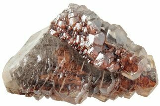 Nailhead Spar Calcite after Dogtooth Calcite Cluster - China #216097