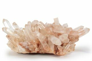 Tangerine Quartz Crystal Cluster - Madagascar #231361