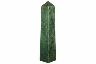 Polished Jade (Nephrite) Obelisk #232335