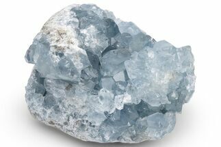 Sparkly Celestine (Celestite) Crystal Cluster - Madagascar #232653