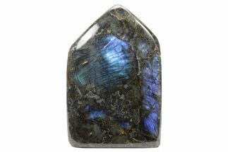 Flashy, Free-Standing Polished Labradorite - Brilliant Blue #234381