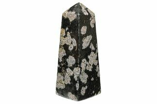 Polished Snowflake Stone Obelisk - Pakistan #237801