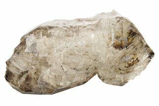 Lustrous Smoky Elestial Quartz - Brazil #238120
