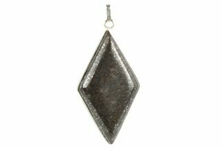 Chondrite Meteorite Pendant With Chain #238094