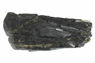 Black Ilvaite Crystals with Quartz - Inner Mongolia #173102