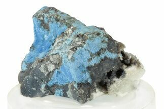 Vibrant Blue Cyanotrichite Crystal Aggregates - China #238801