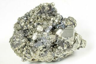Sparkling Pyrite and Galena Association - Peru #238939
