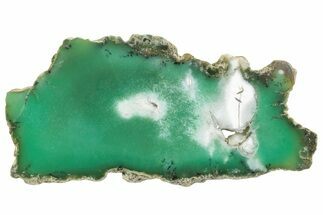 Polished Green Chrysoprase Slab - Western Australia #239713