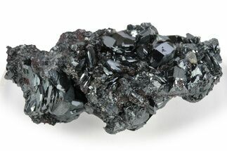 Lustrous Hematite Crystal Cluster - Italy #240658