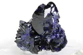VIbrant, Gemmy Azurite Crystal Cluster - Milpillas Mine, Mexico #240666