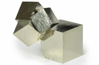 Natural Pyrite Cube Cluster - Spain #240758