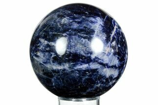 Deep Blue, Polished Sodalite Sphere #241692