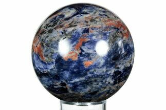 Deep Blue, Polished Sodalite Sphere #241700