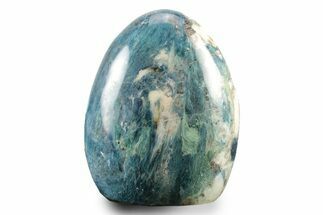 Polished, Free-Standing Dumortierite With Quartz - Madagascar #242858
