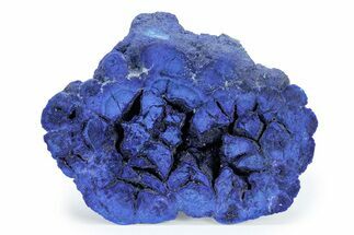 Vivid Blue, Cut/Polished Azurite Nodule - Siberia #243569