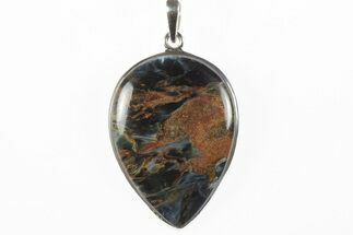 Chatoyant Pietersite Pendant (Necklace) - Sterling Silver #243964