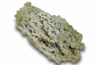 Yellow-Green Chalcedony Stalactite Formation - India #244492