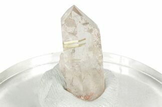 Glassy Rutilated Quartz Crystal - Brazil #244754
